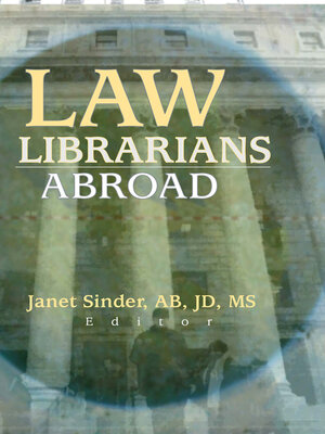 cover image of Law Librarians Abroad